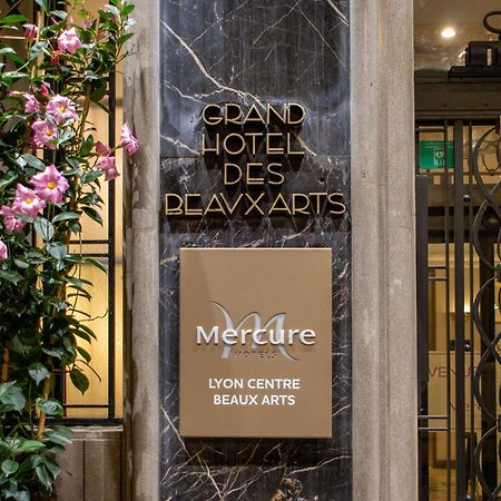 Hotel Mercure Lyon Centre Beaux-Arts Extérieur photo